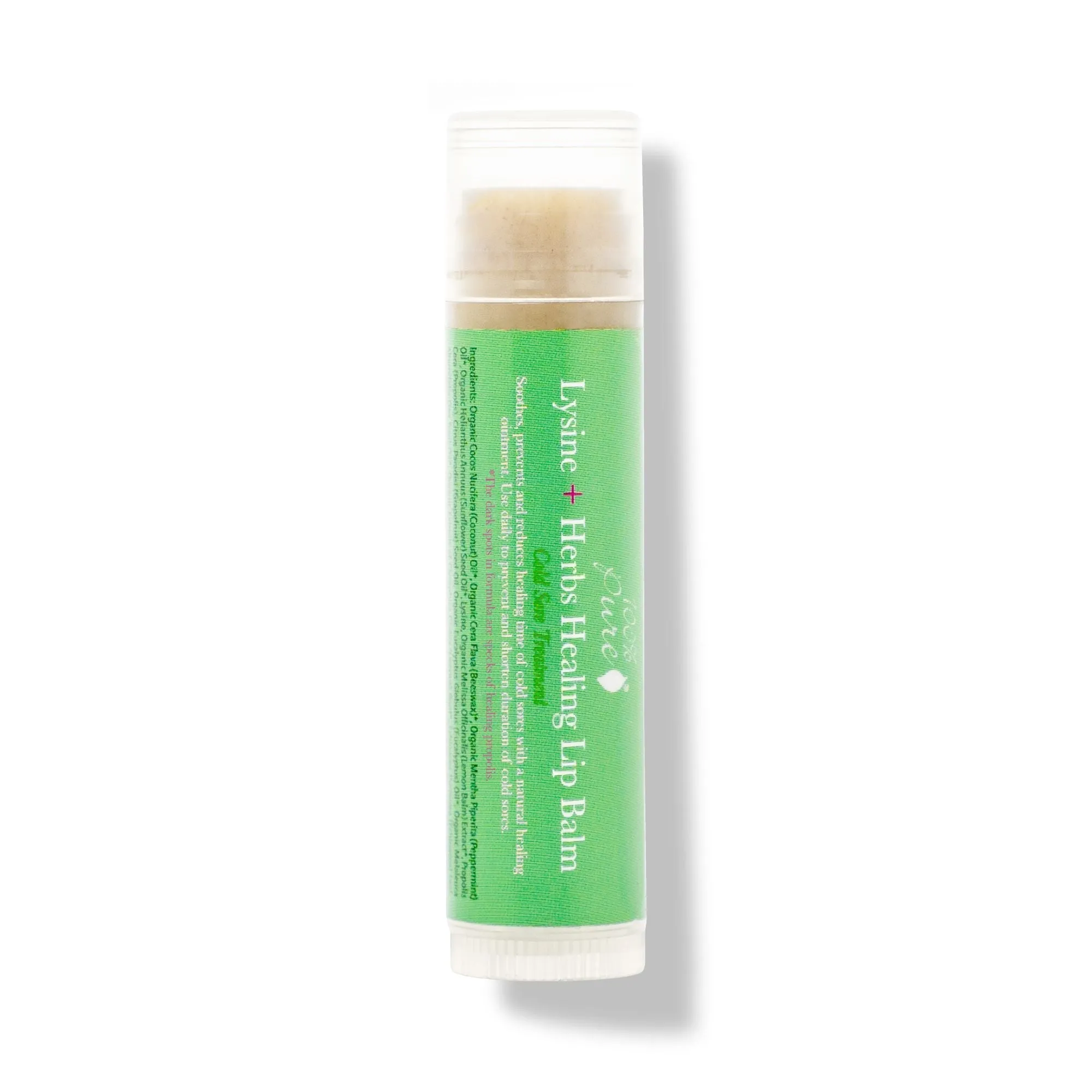 100% Pure - Lysine   Herbs Lip Balm