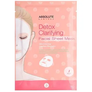 Absolute New York Detox Clarifying Facial Sheet Mask