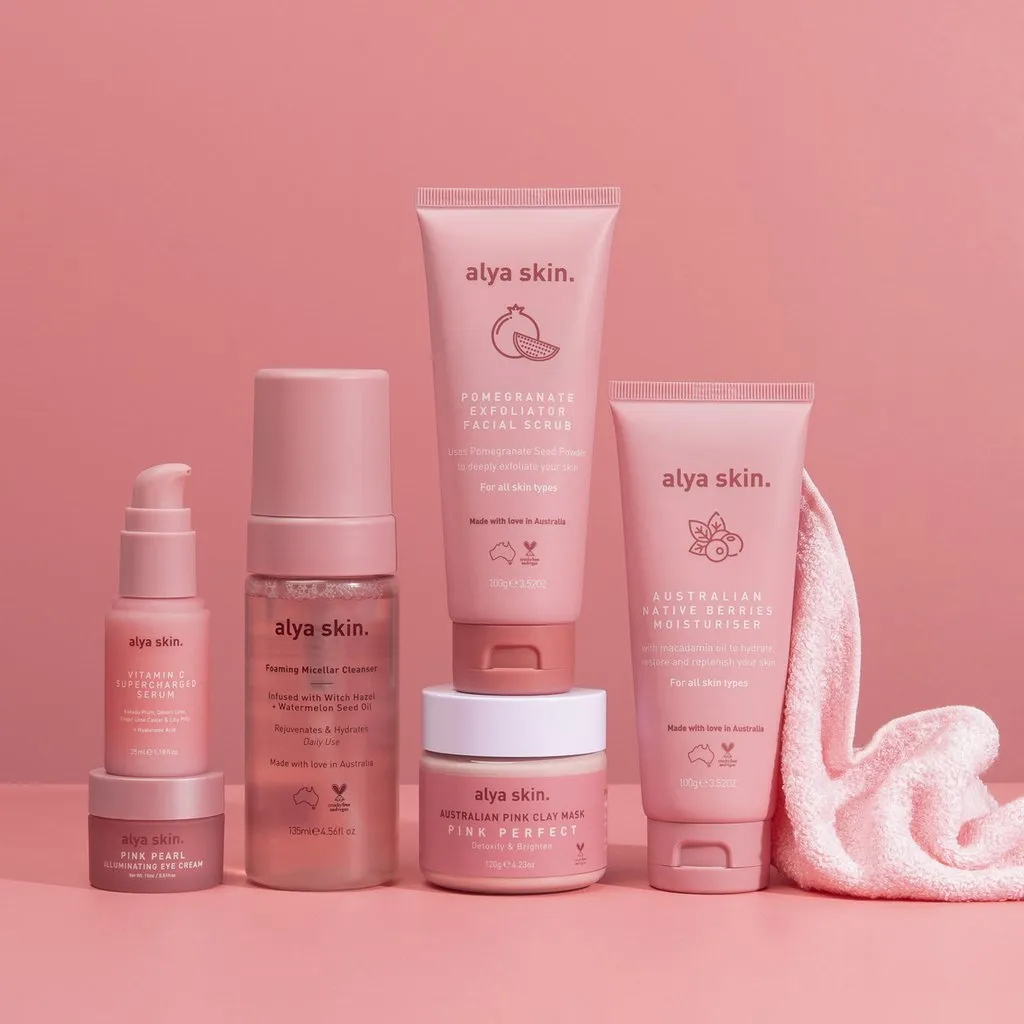 ALYA SKIN Glow Getter Skincare Bundle (RRP $234.86)