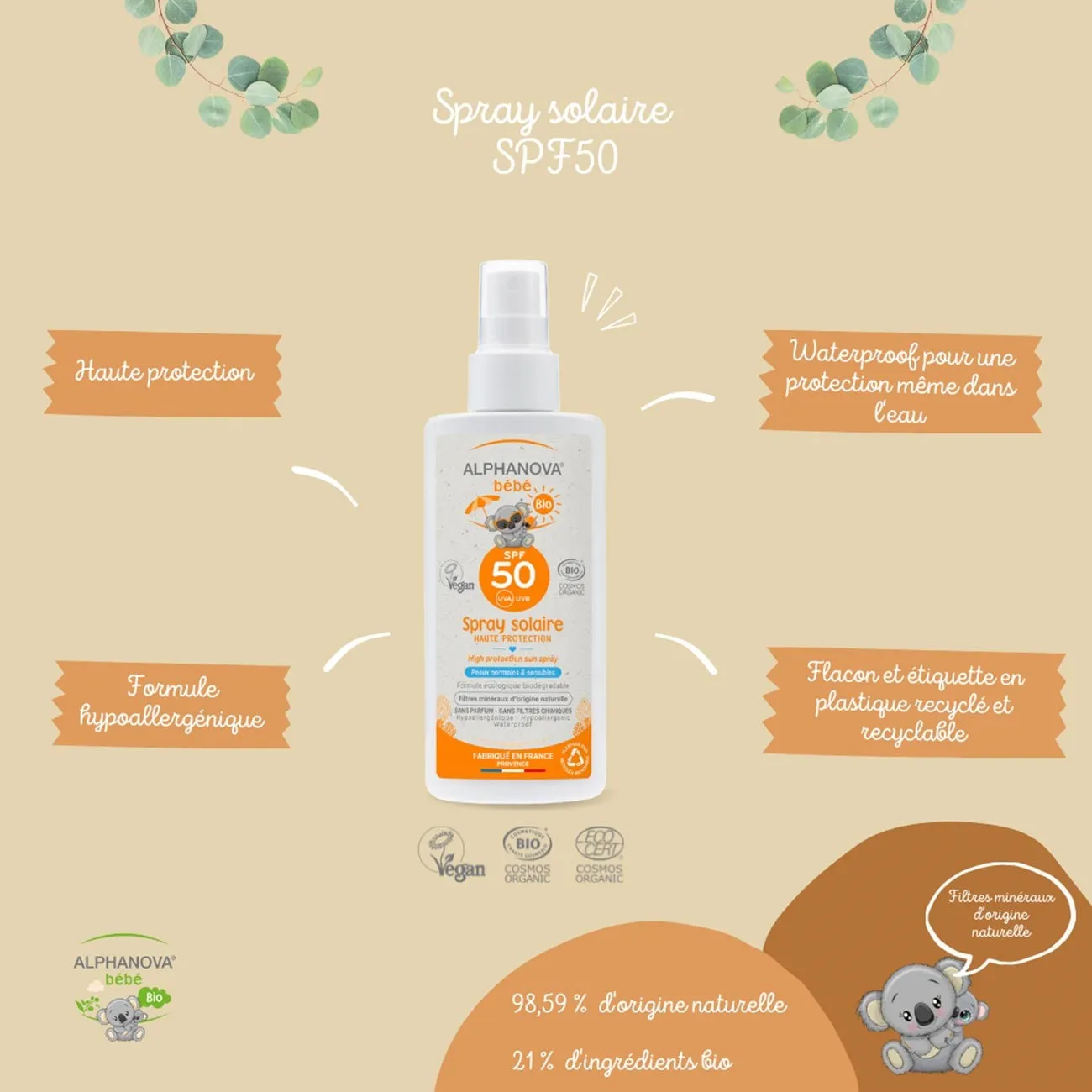 Baby Sun Spray SPF50