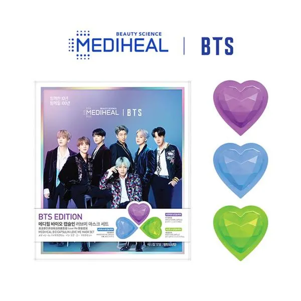 Bio Capsulin Love Me Mask Set BTS Edition