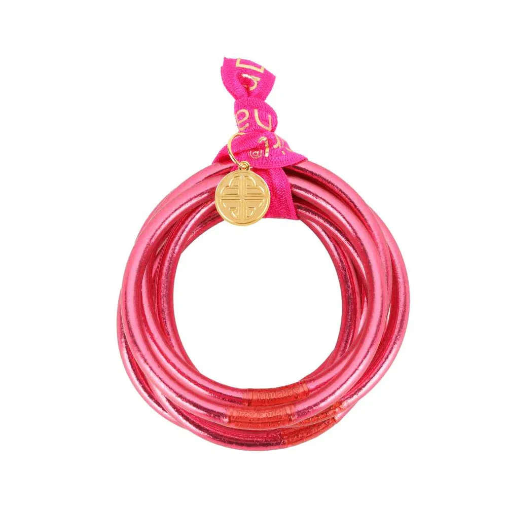 BuDhaGirl Pink All Weather Bangles