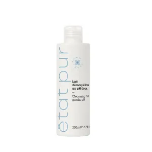 Cleansing Milk Gentle Ph Face And Eyes All Skin Types 200ml Nettoyants Purs Peaux Normales à Mixtes Etat Pur