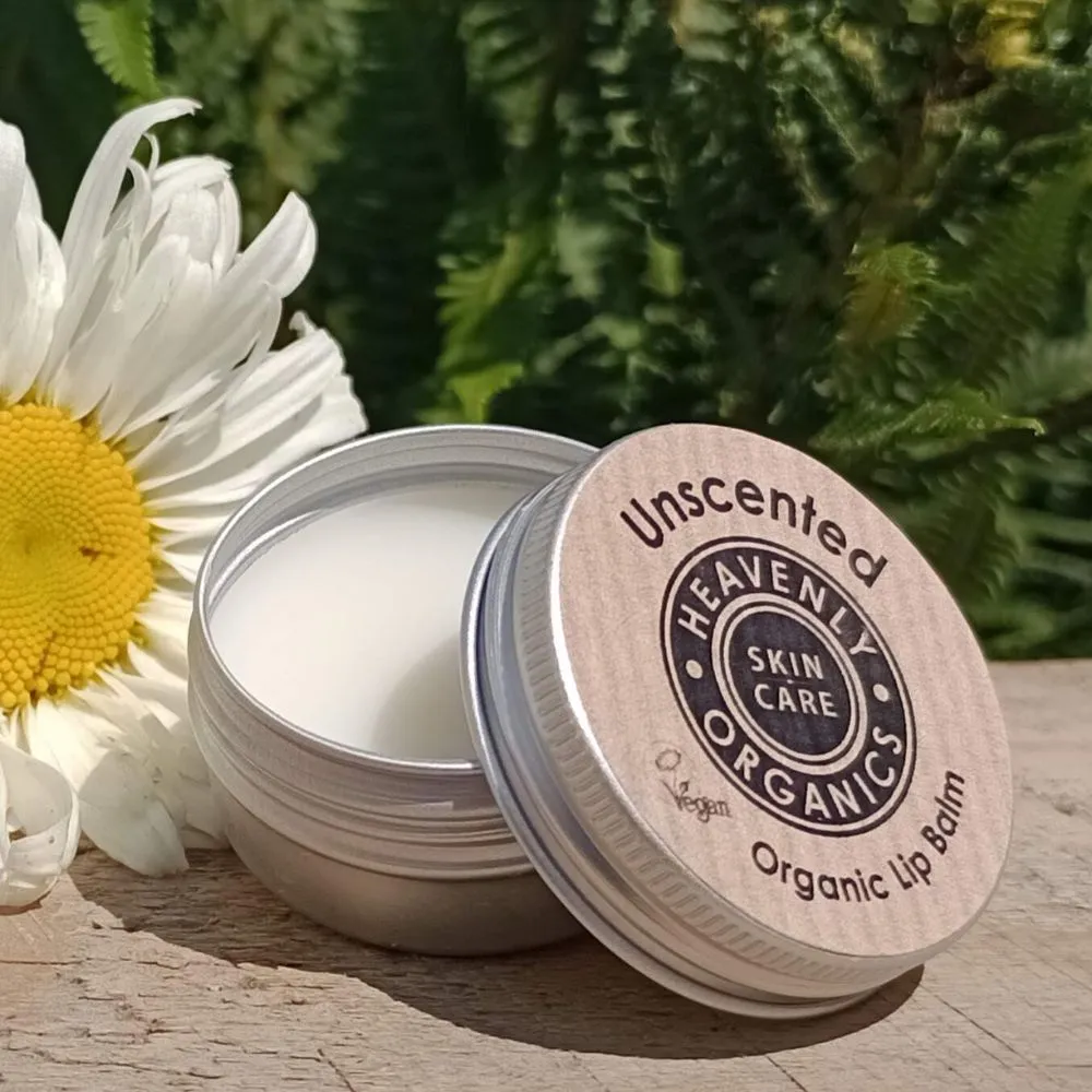 Ecofriendly Lip Balm, Organic Lip Balm, Unscented Lip Cream