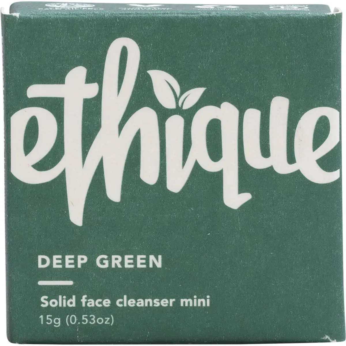 Ethique Solid Face Cleanser Mini Deep Green Oily Normal 15g