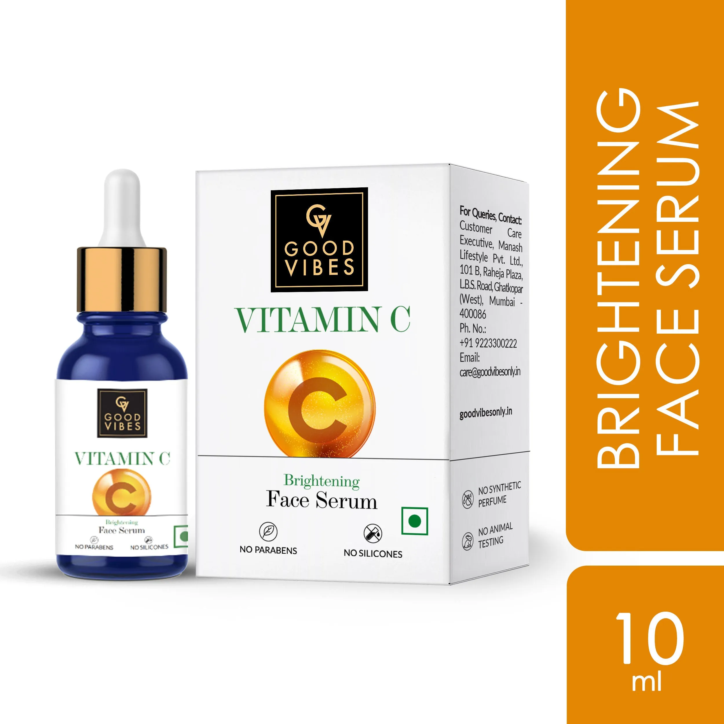 Good Vibes Brightening Serum - Vitamin C (10 ml)