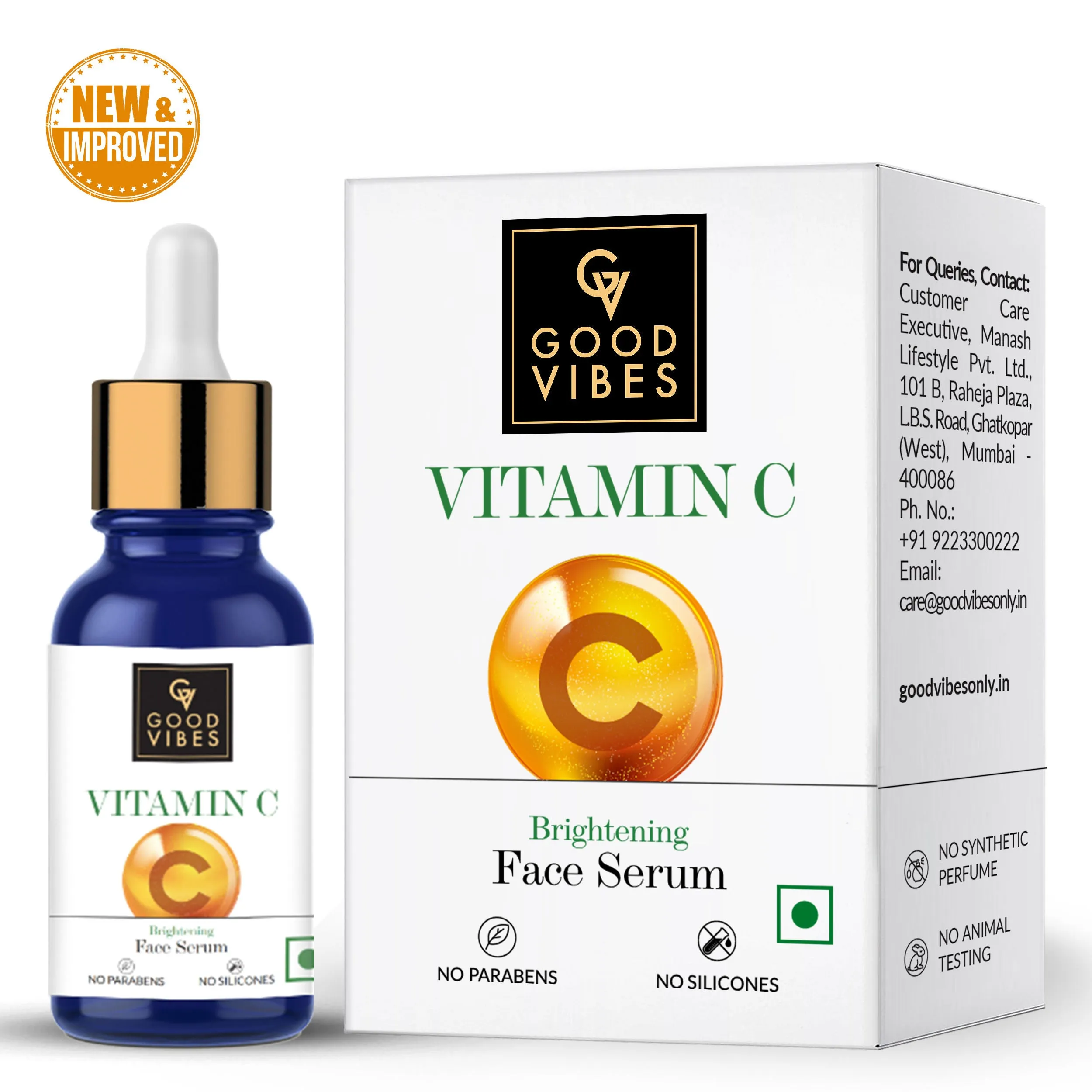 Good Vibes Brightening Serum - Vitamin C (10 ml)