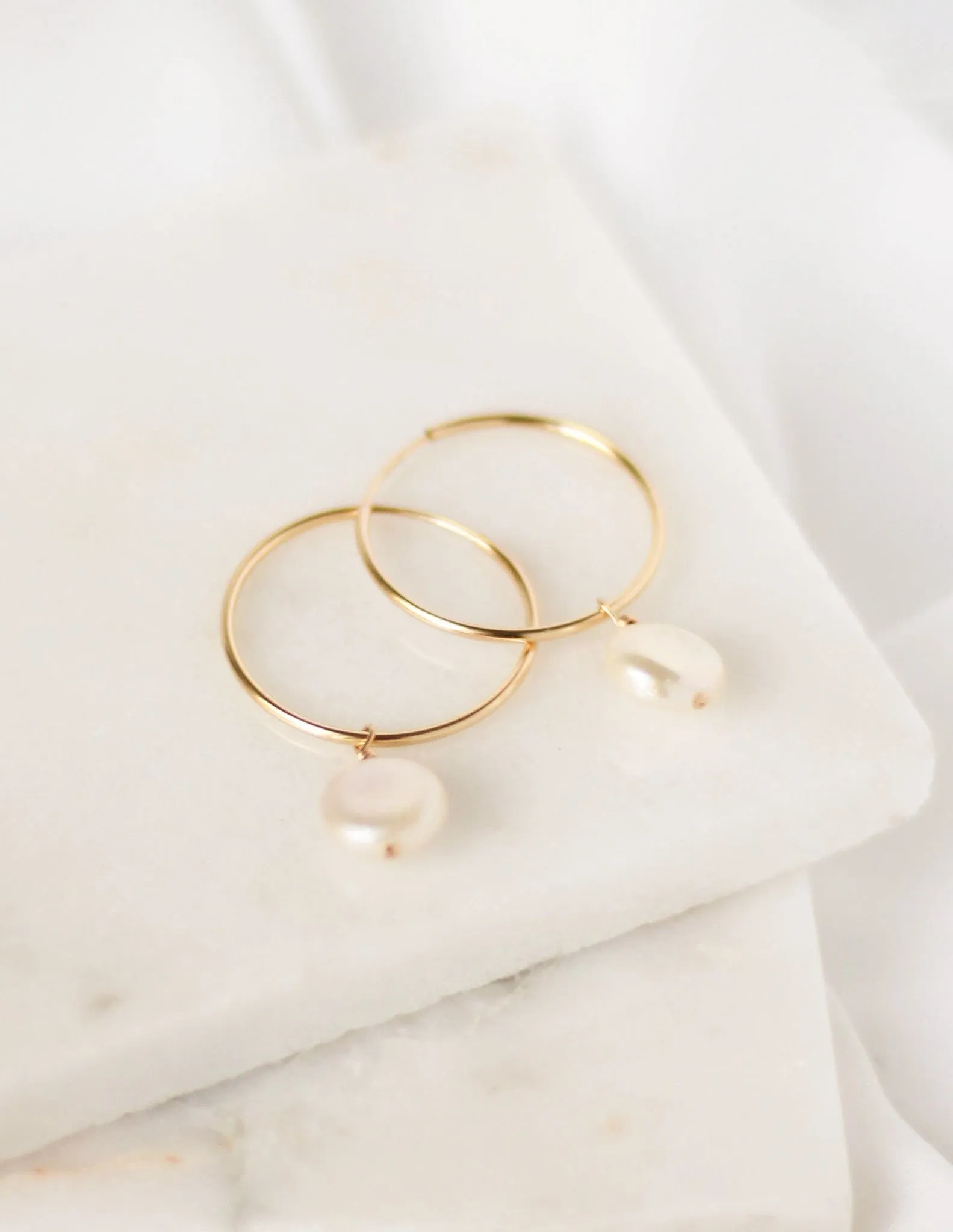 Lana Pearl Hoops