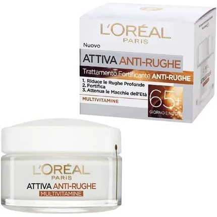 L'Oreal Attiva Anti-wrinkle face cream day and night 65  50ml, Garnier