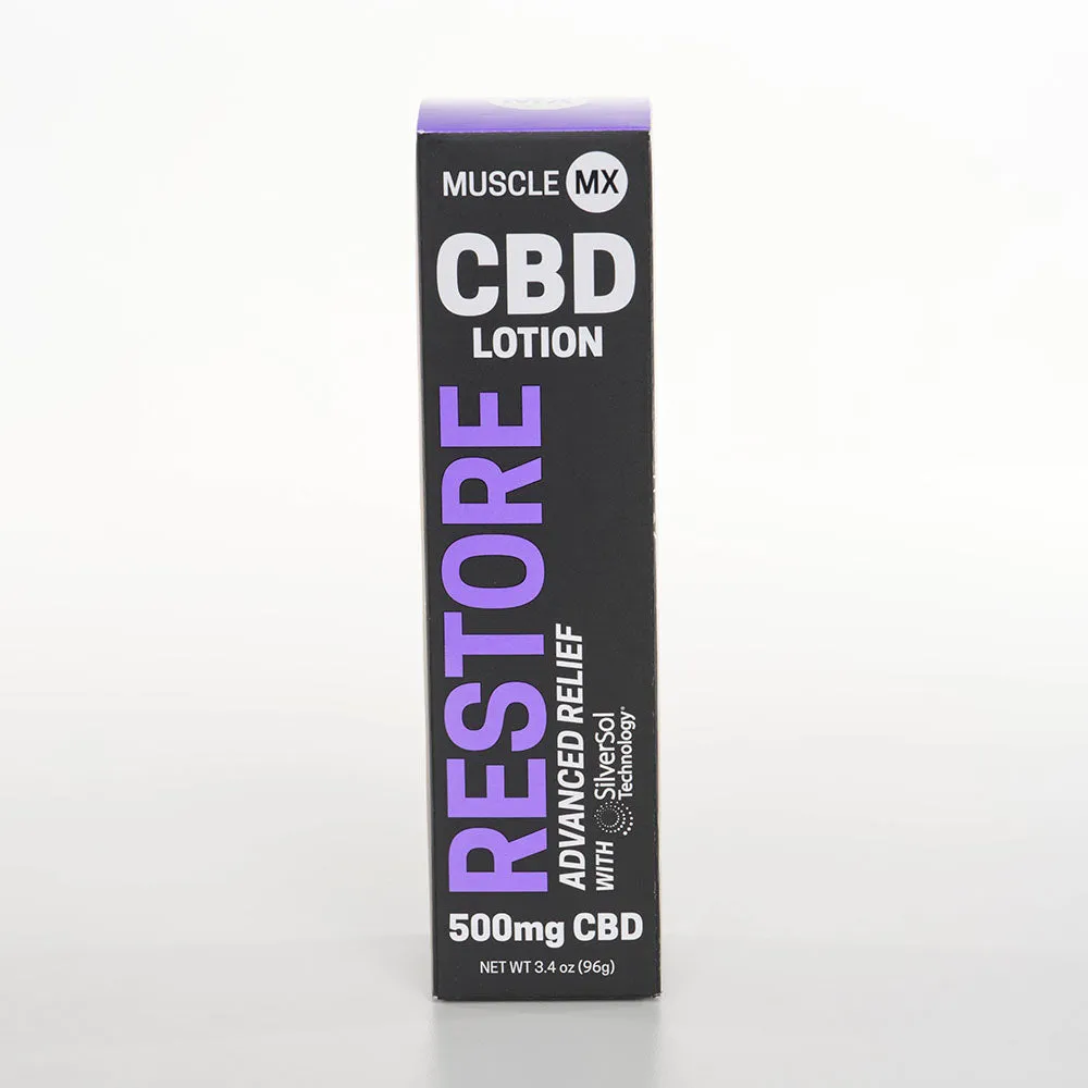 Muscle MX Restore CBD Lotion 1000mg (3.4oz)