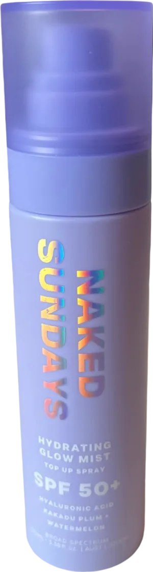 Naked Sundays Hydrating Glow Mist SPF50  100ml