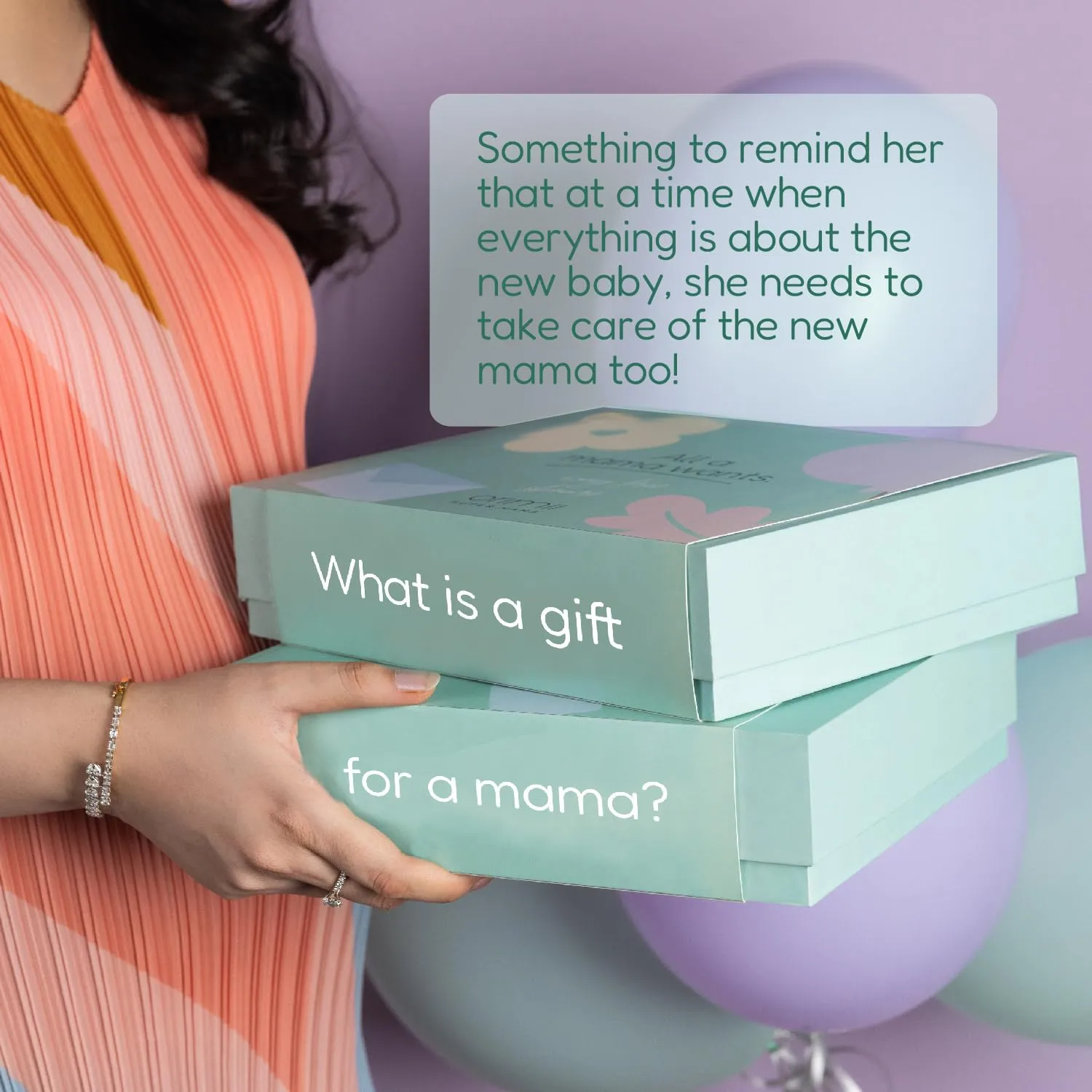 Orimii Mother Like No Other Gift Box - Ideal for Baby Shower & Pampering Gifting - Pregnancy Safe