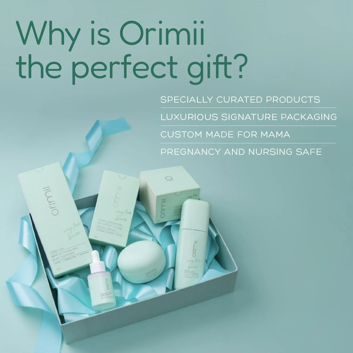 Orimii Mother Like No Other Gift Box - Ideal for Baby Shower & Pampering Gifting - Pregnancy Safe