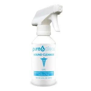 Pure & Clean Wound Cleanser, 8 oz. Pump Bottle