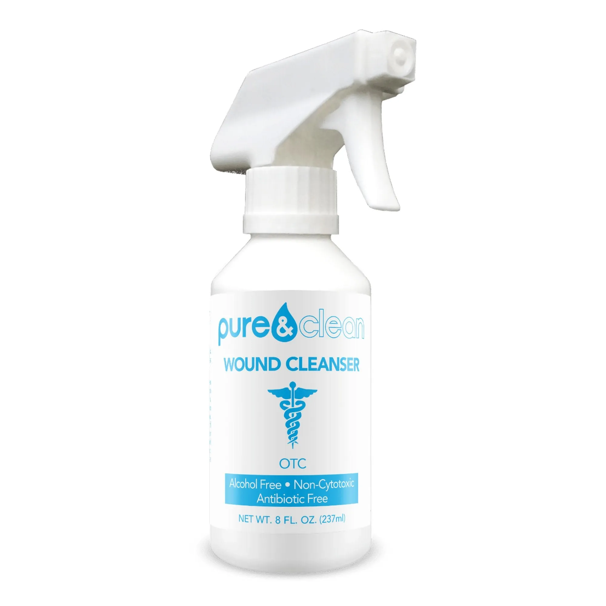 Pure & Clean Wound Cleanser, 8 oz. Pump Bottle