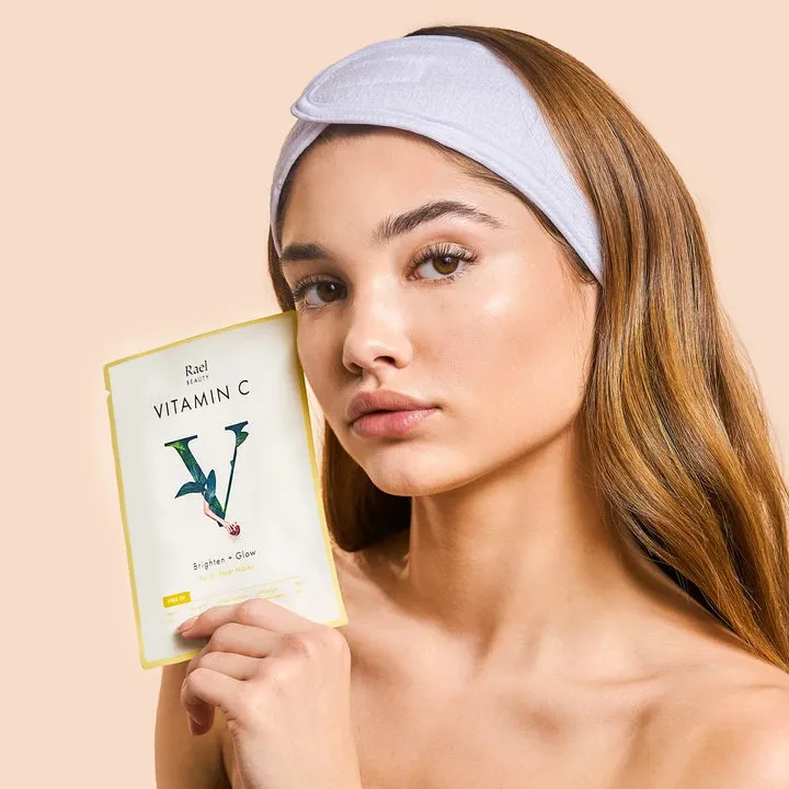 Rael Beauty Vitamin C Facial Sheet Masks