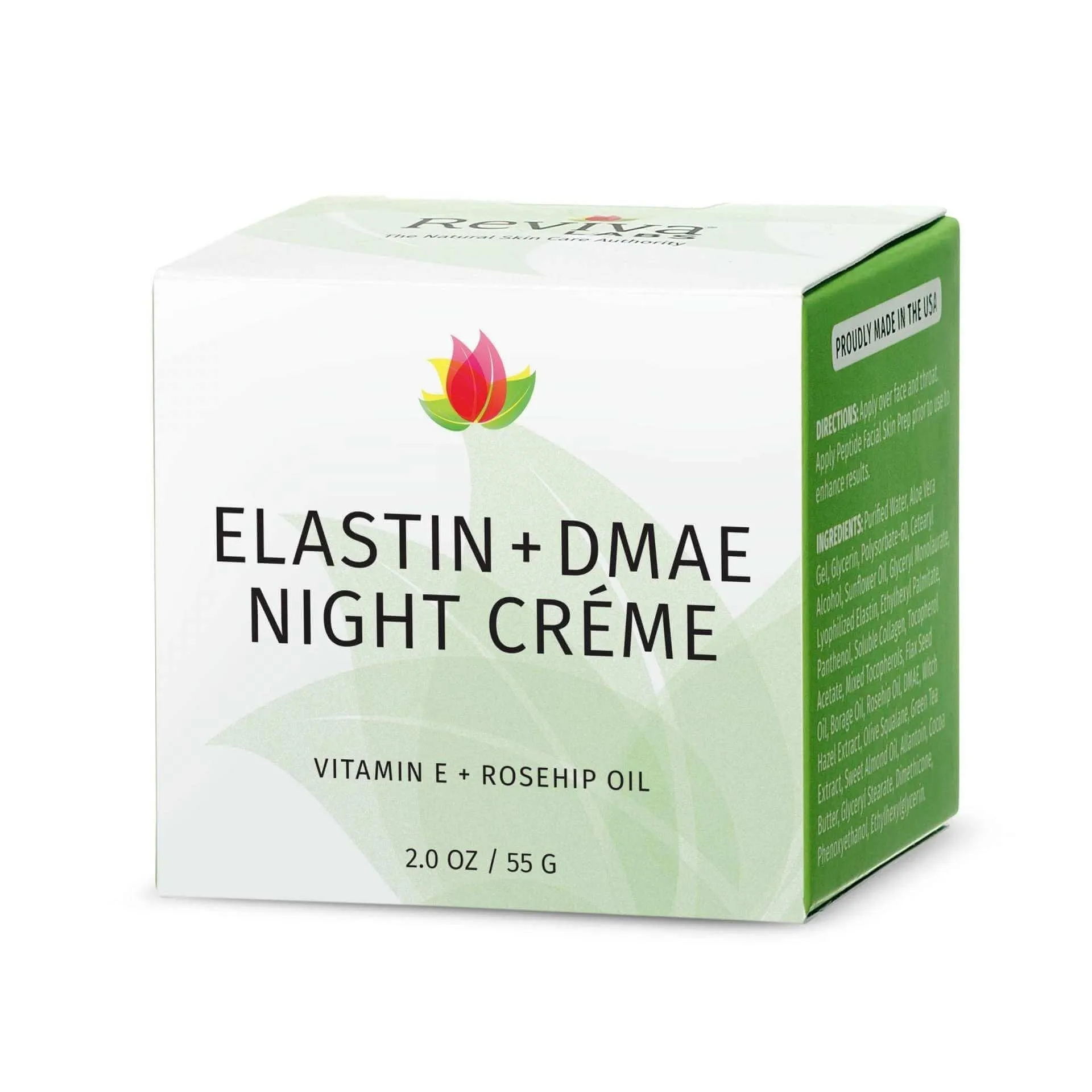 Reviva Elastin & DMAE Night Creme 1.5 oz Cream