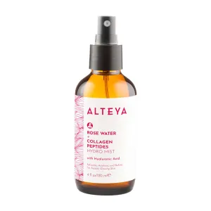 Rose Water Face Toner with Collagen Peptides and Hyaluronic Acid