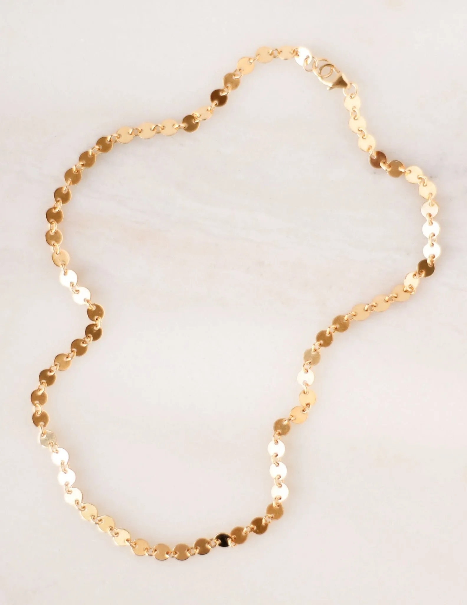 Sequin Chain Necklace