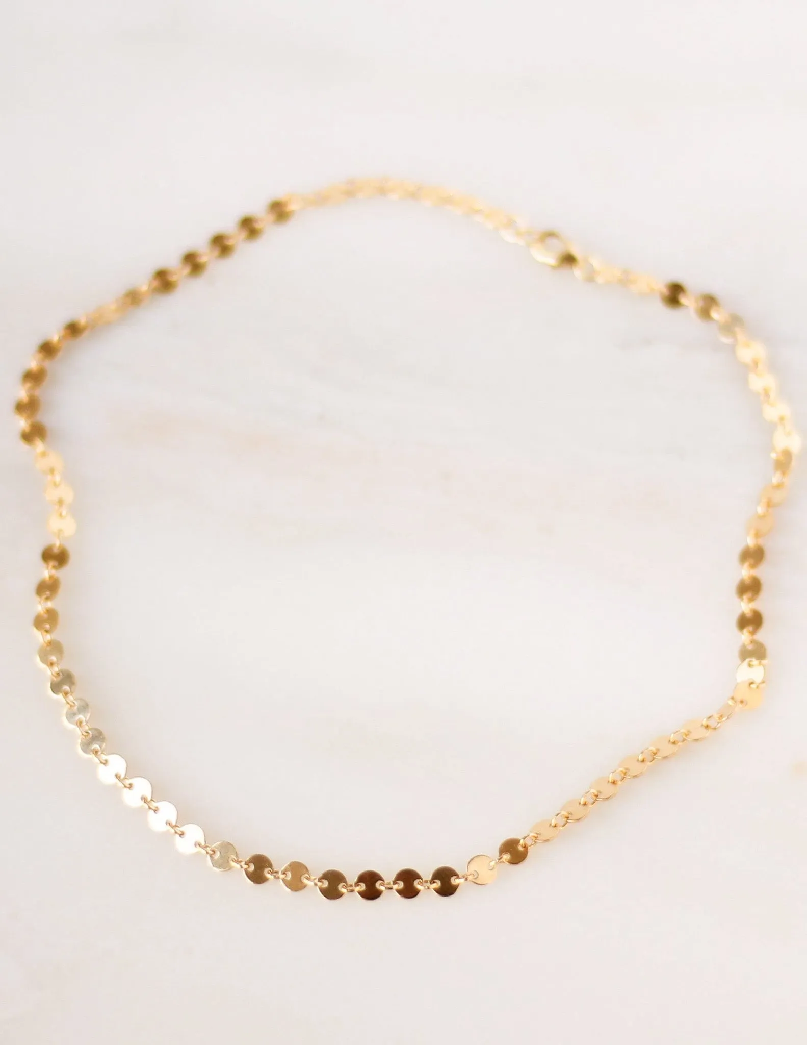 Sequin Chain Necklace